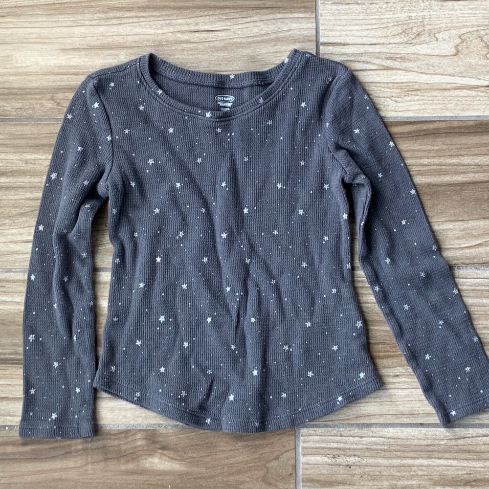3/$10 girls old navy thermal top